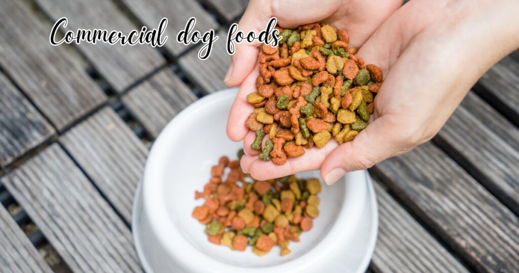 Commercial dog foods