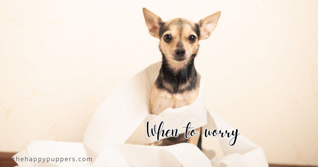 When to worry