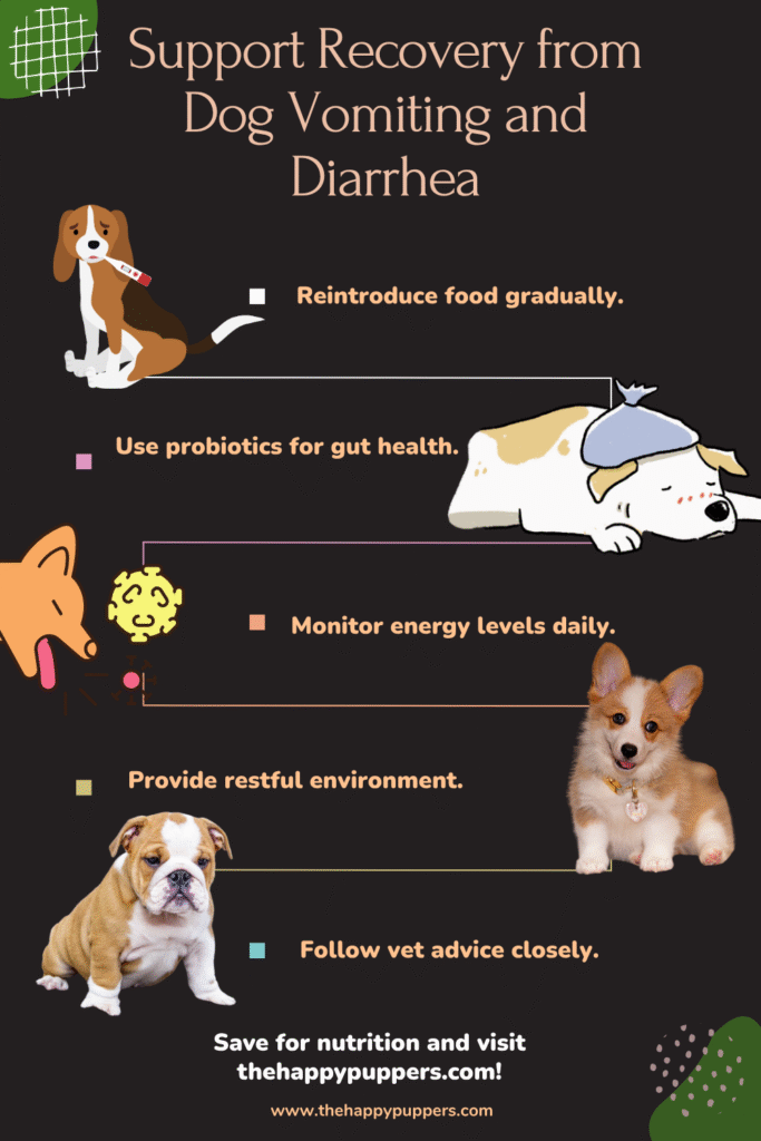 Support Recovery from Dog Vomiting and Diarrhea