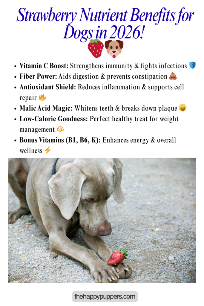 Strawberry Nutrient Benefits for Dogs in 2026!